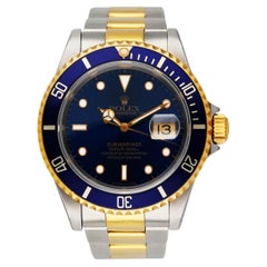 Used Rolex Submariner 16613 Men's Watch with Box & Papers