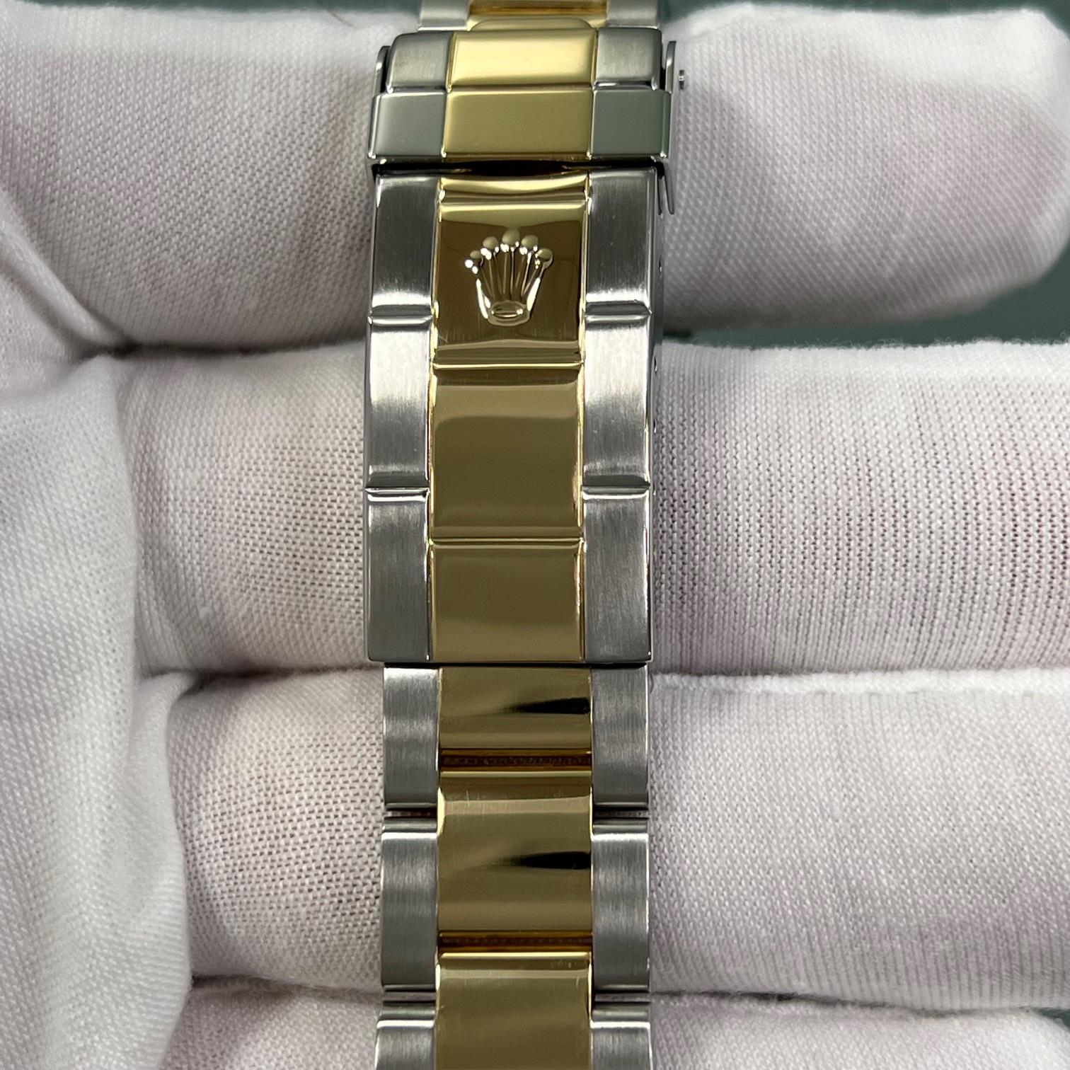 Rolex Submariner 16613 Ardesia Serti Quadrante Diamante Oro 18K Acciaio Scatola Carta 2001 in vendita 2