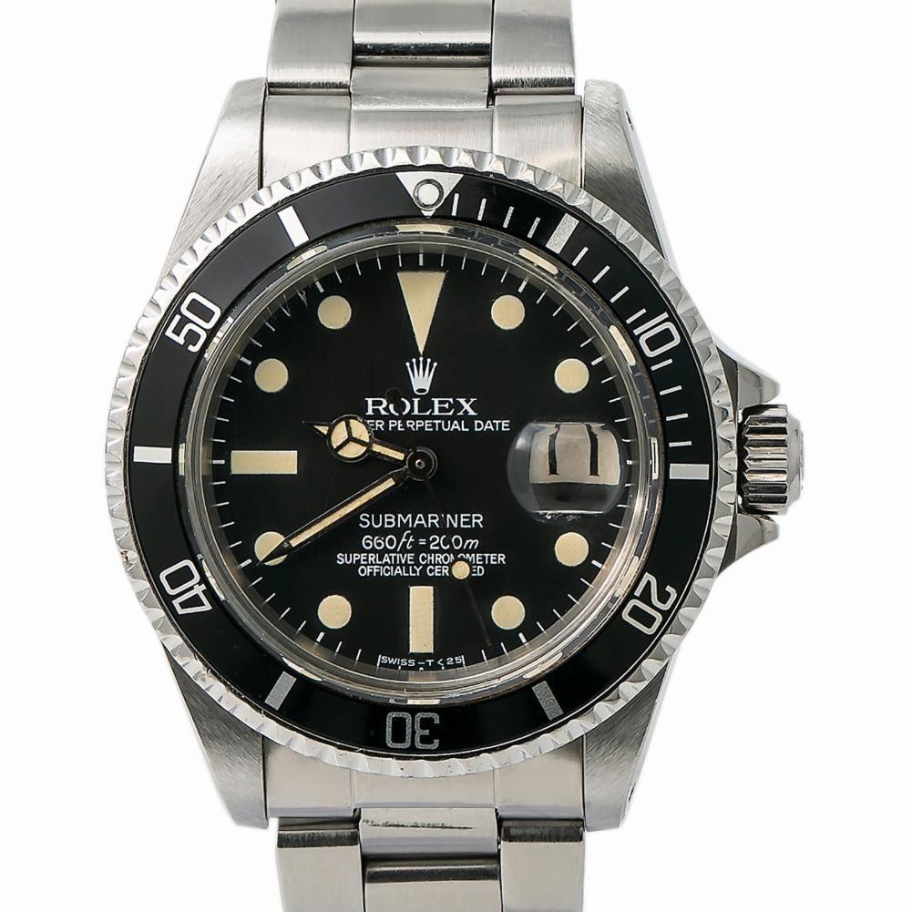 Rolex Submariner 1680 Men Automatic Vintage Unpolished Watch 4.4 Serial 40mm 1
