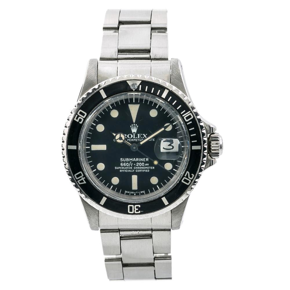 Rolex Submariner 1680, Black Dial, Certified and Warranty For Sale