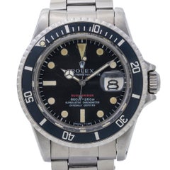 Rolex Submariner 1680 Mark IV Vintage Black Dial Men's Watch 1968