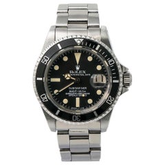Rolex Submariner 1680 Men Automatic Vintage Unpolished Watch 4.4 Serial