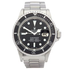 Montre Rolex Submariner 1680 pour hommes en acier inoxydable:: cadran Mark 1