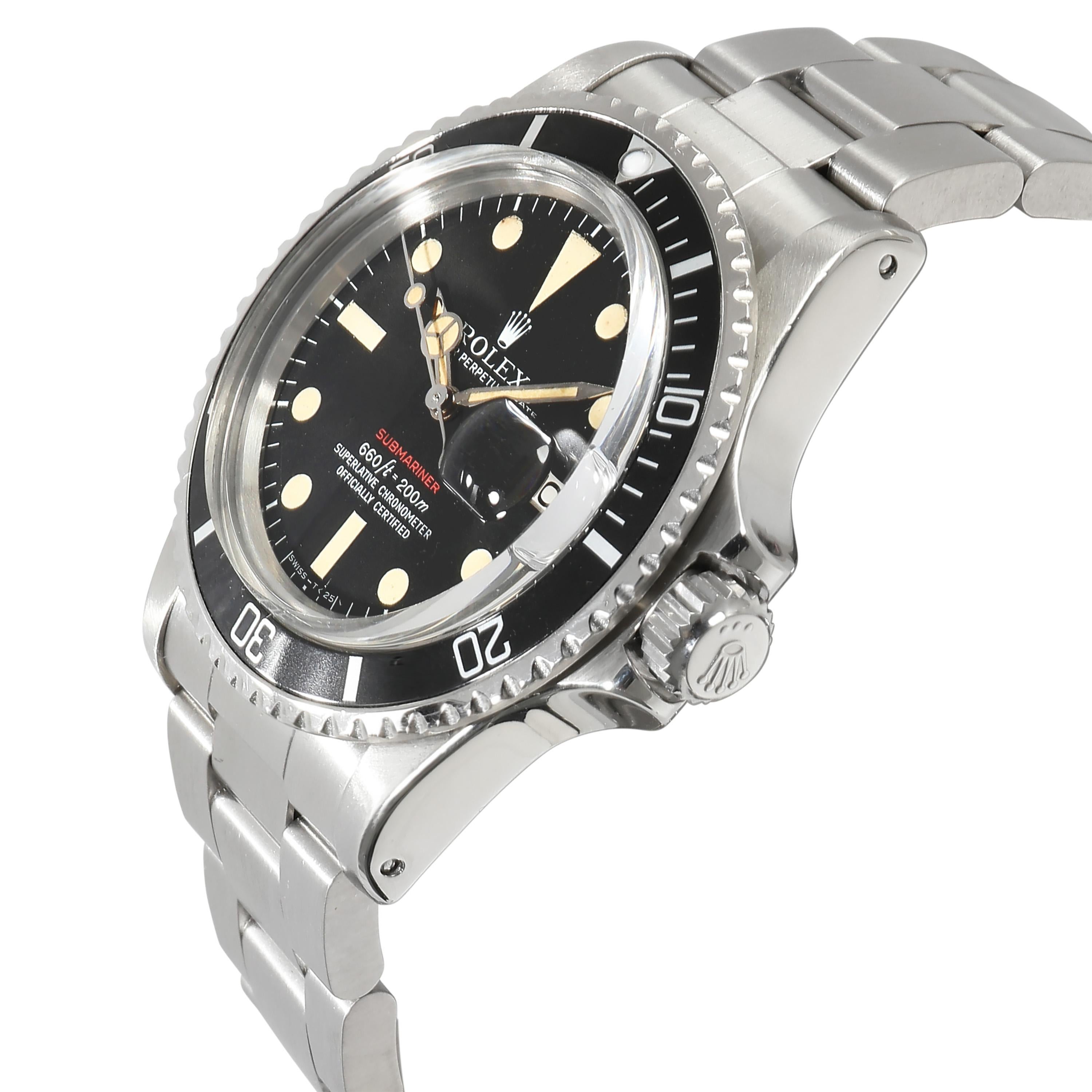 Rolex Submariner 1680 Men's Watch in  Stainless Steel In Excellent Condition In New York, NY