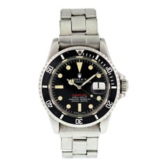 Rolex Submariner 1680 Meters First Vintage Men's Watch with Papers