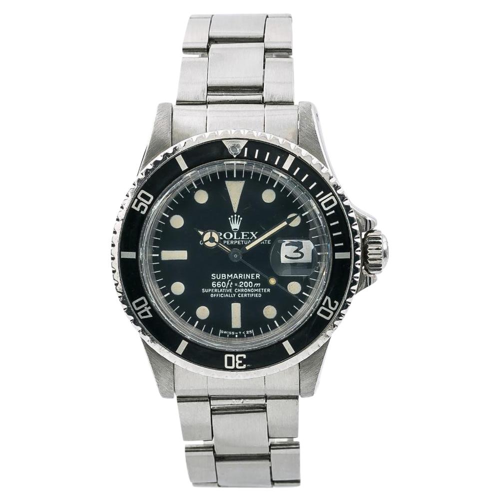 Rolex Submariner 1680, Silver Dial, Certified and Warranty For Sale