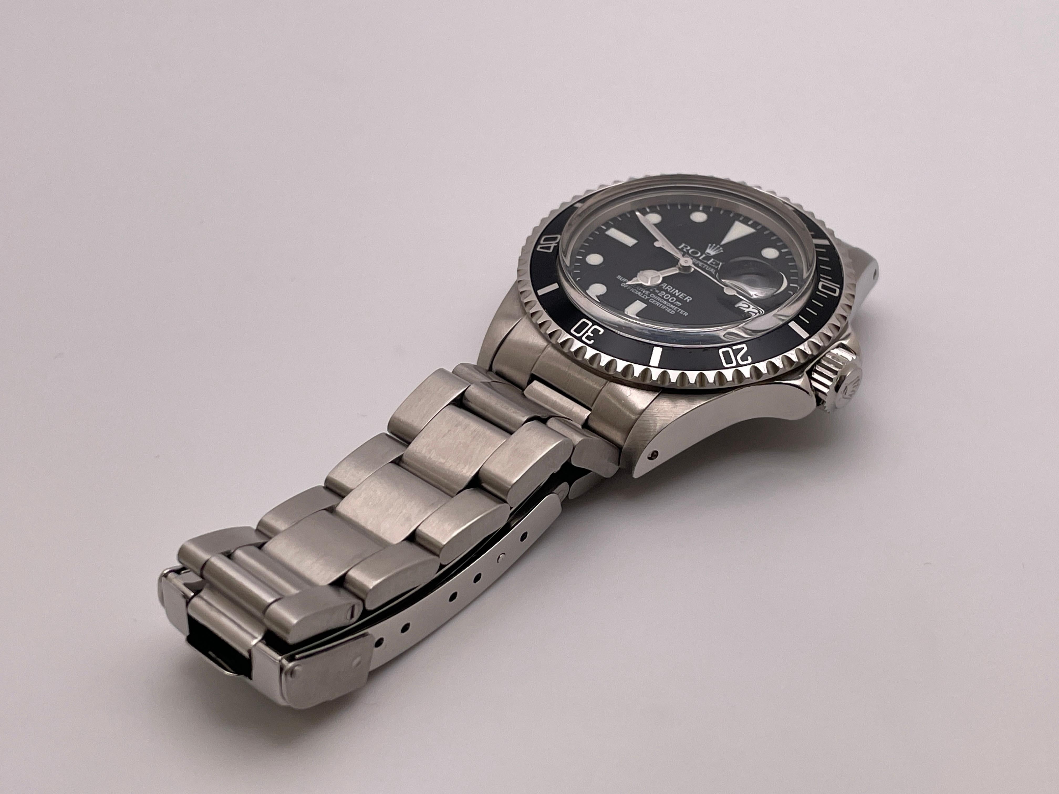 Rolex Submariner 1680 Schwarz Vintage By Edelstahl im Angebot 1