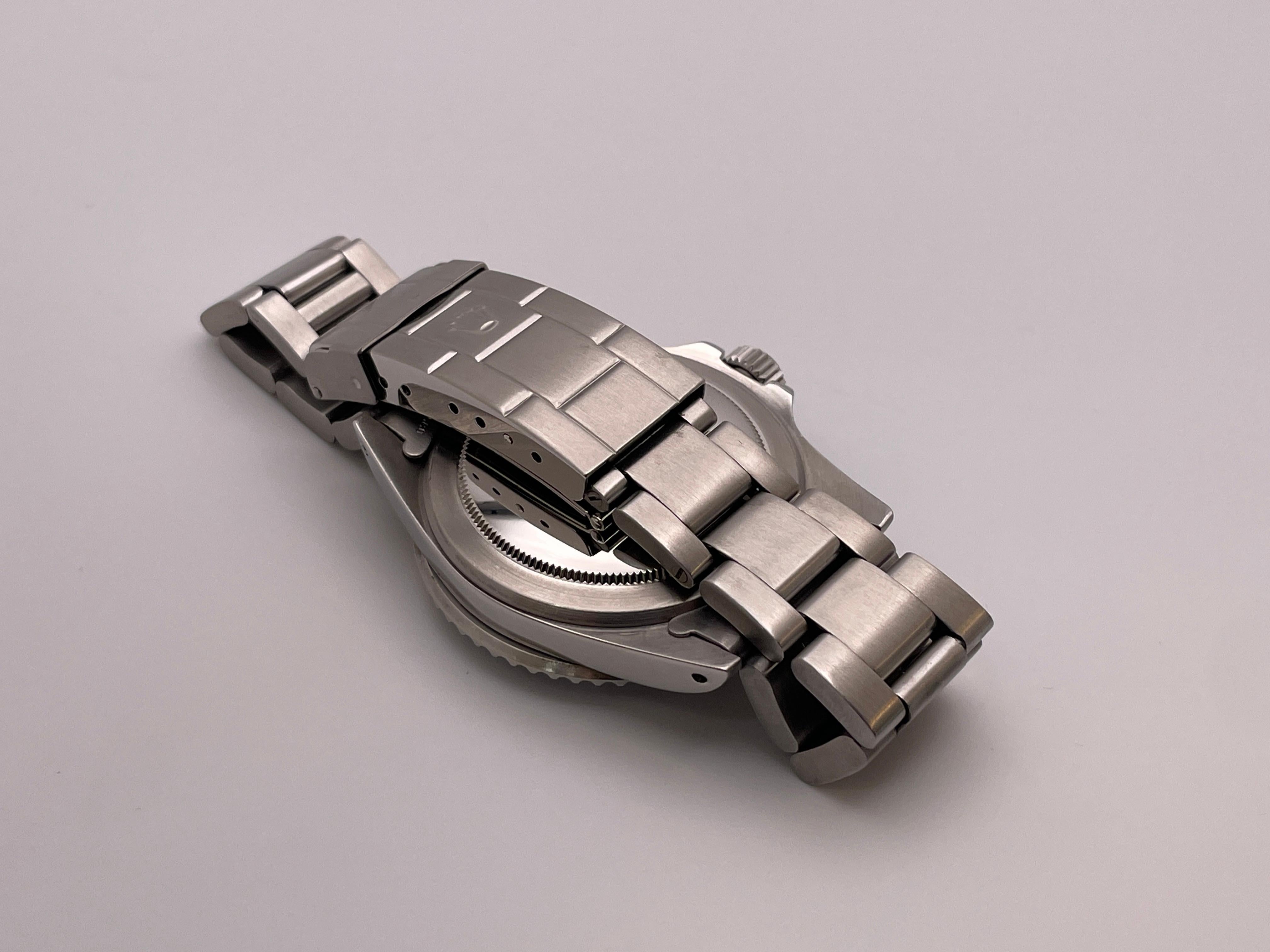 Rolex Submariner 1680 Schwarz Vintage By Edelstahl im Angebot 5