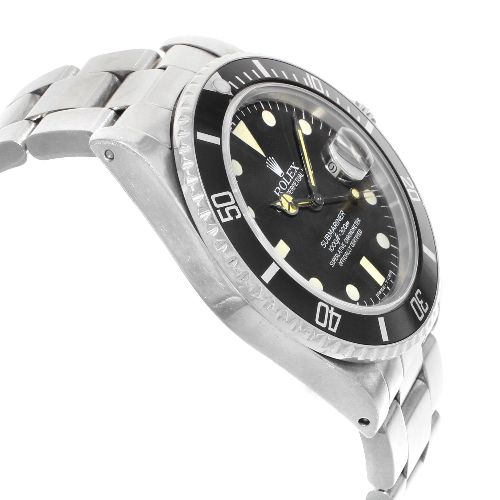 rolex submariner patina