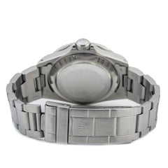 Rolex Submariner 16800 Men's Automatic Watch Stainless Patina Black Dial