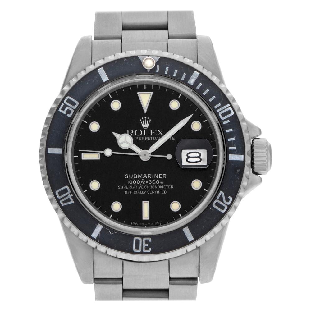 Rolex Submariner 16800 Stainless Steel 