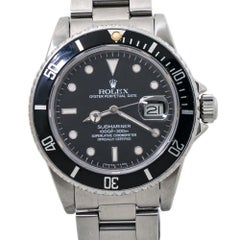 Rolex Submariner 16800 Vintage Mens Automatic Watch 1985 Papers