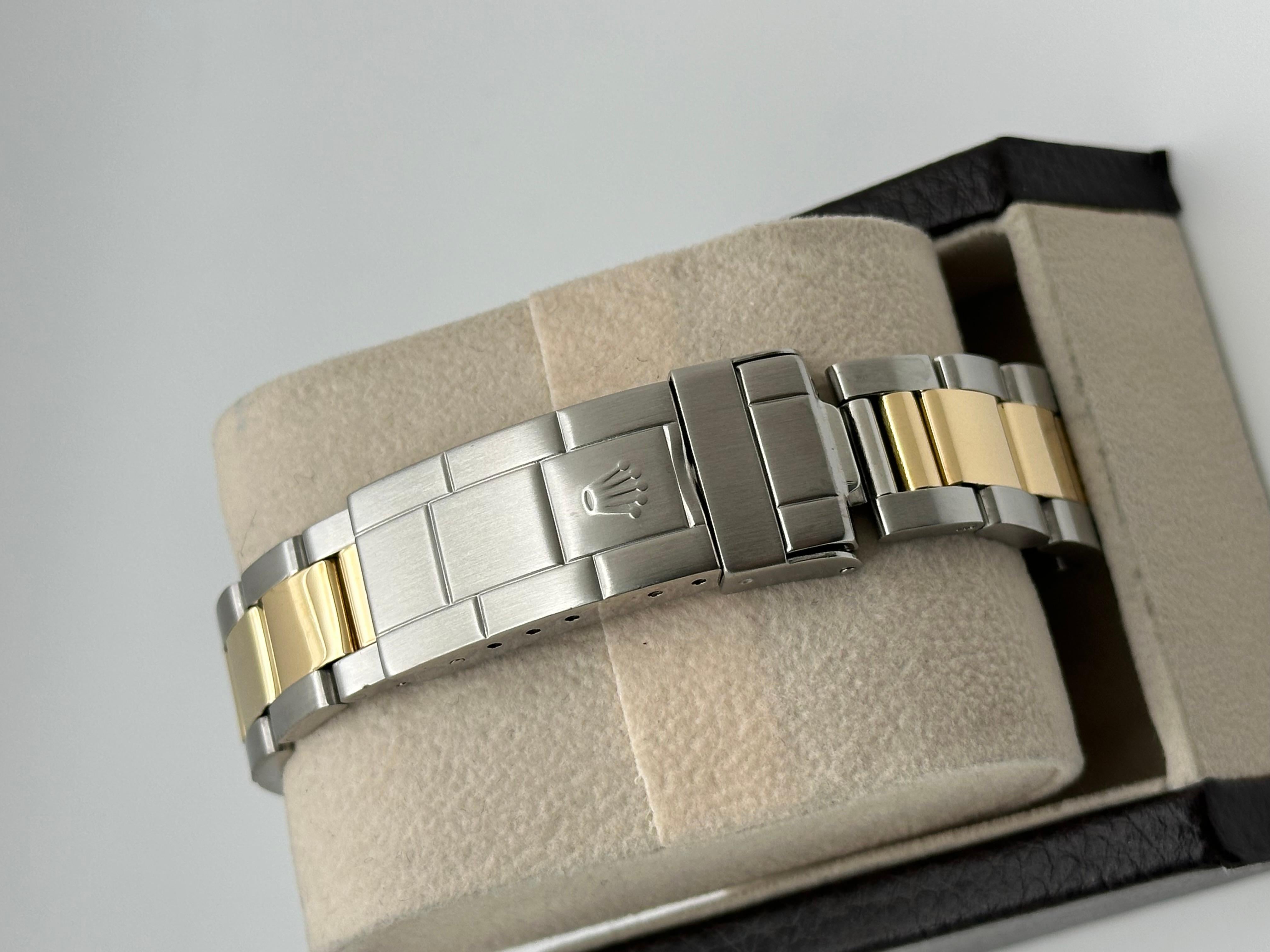 Rolex Submariner 16803 Black Dial 18K Yellow Gold Stainless Steel For Sale 1