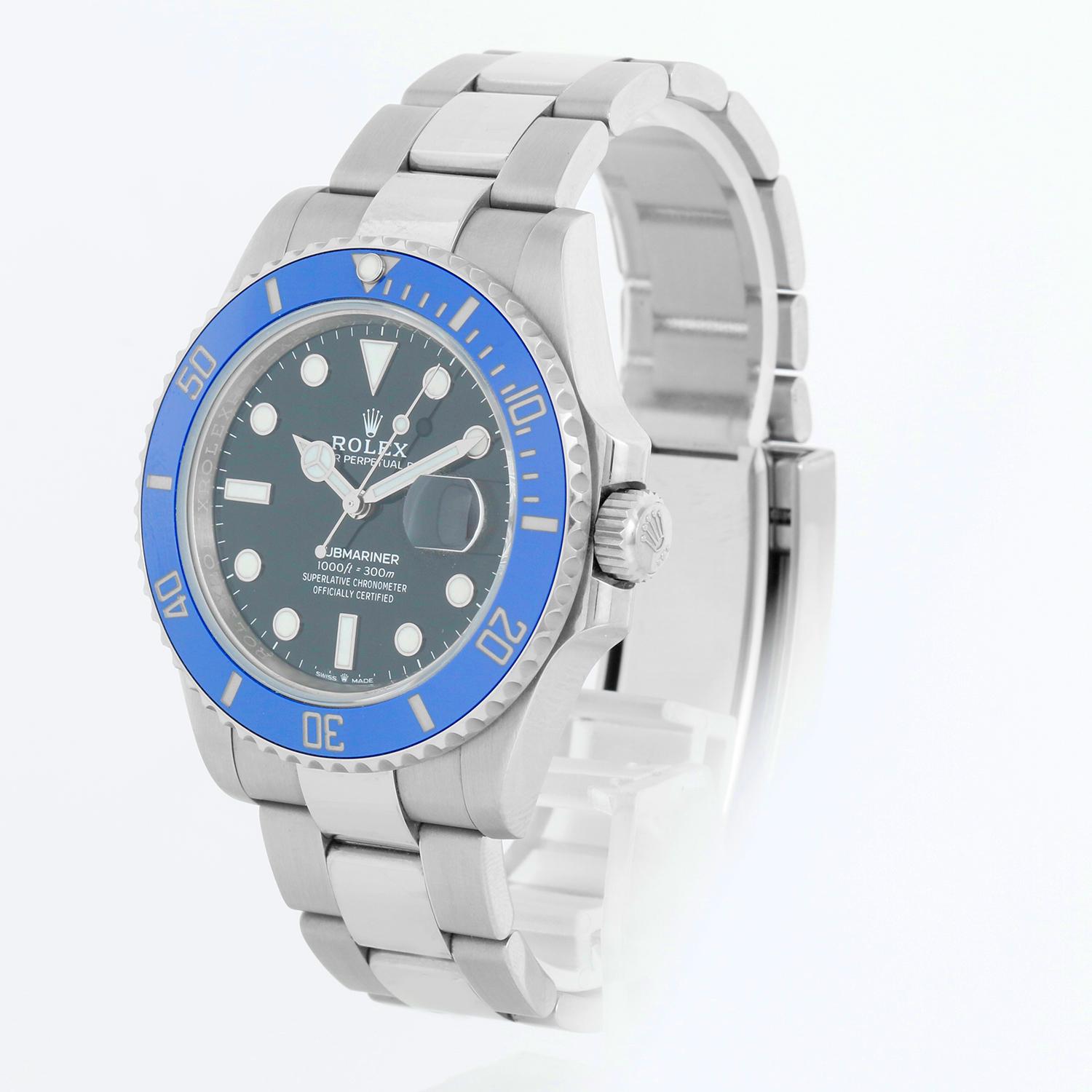 Rolex Submariner 18k White Gold Men's Watch 126619LB In Excellent Condition In Dallas, TX