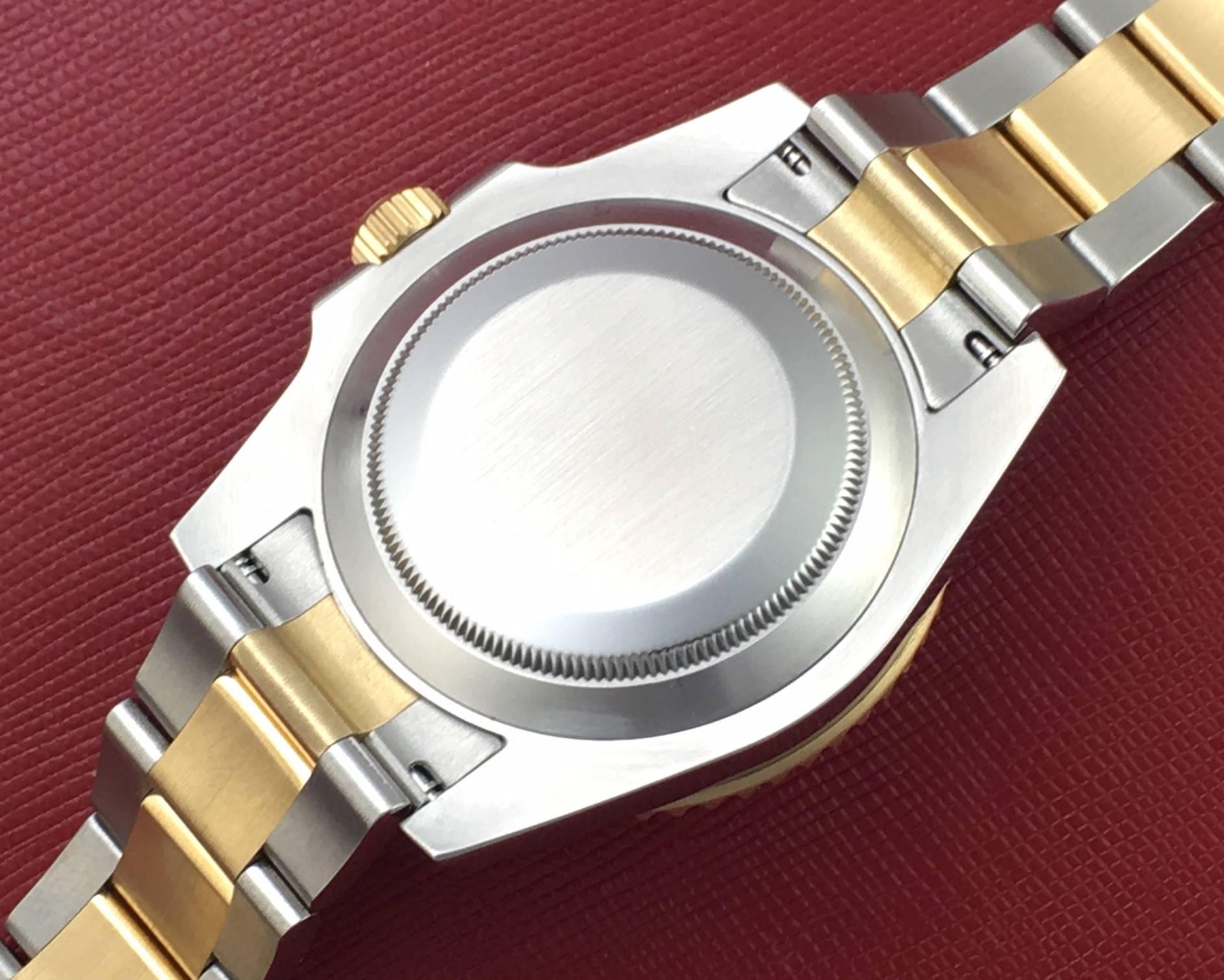 Rolex Yellow Gold Stainless Steel Submariner Ceramic Bezel Automatic Wristwatch  2