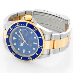 Rolex Submariner 2-Tone Steel and Gold Men's Watch 16613
