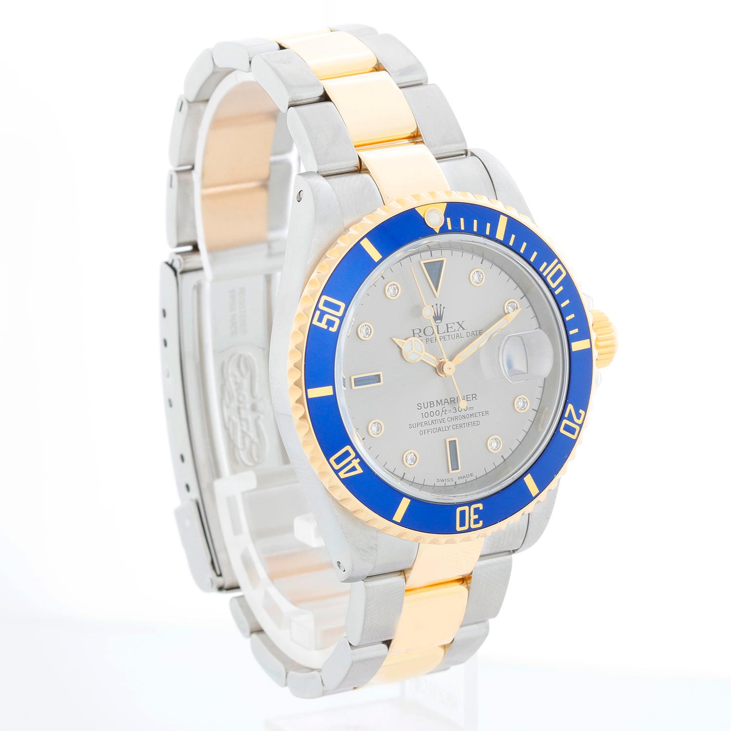 Rolex Submariner 2-Tone Steel & Gold Men's Watch 16613 1