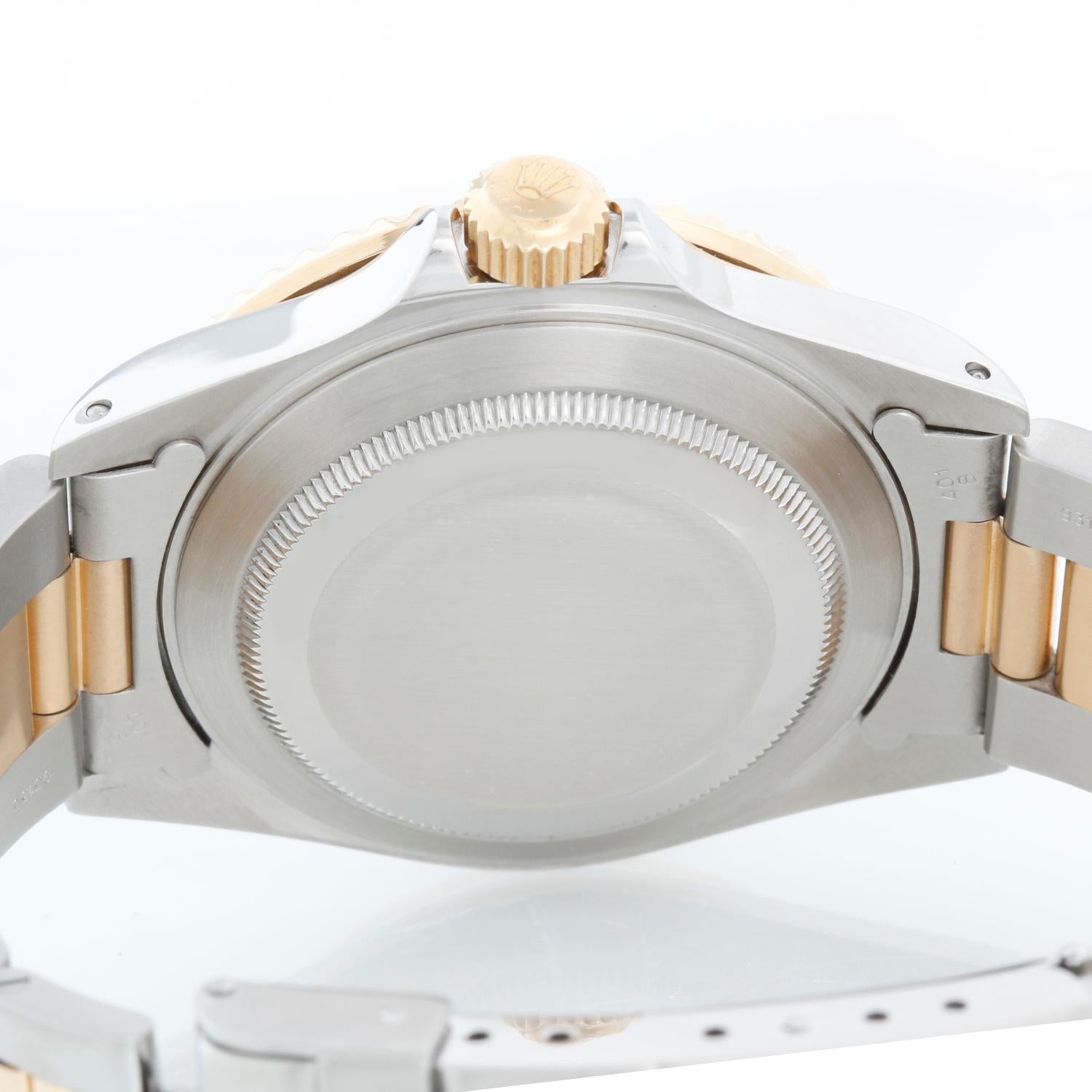 Rolex Submariner 2-Tone Steel & Gold Men's Watch 16613 For Sale 3