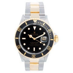 Used Rolex Submariner 2-Tone Steel & Gold Men's Watch 16613