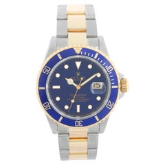 Rolex Submariner 2-Tone Steel & Gold Men's Watch 16613