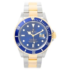 Rolex Submariner 2-Tone Steel & Gold Men's Watch 16613