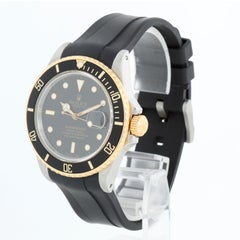 Rolex Submariner 2-farbige Stahl- und Gold-Herrenuhr Transitional Modell 16803