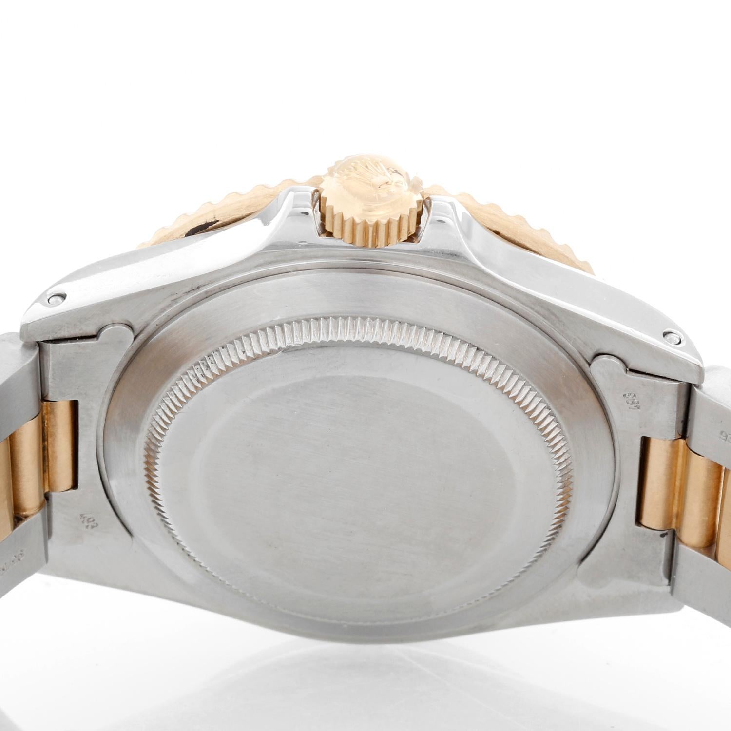 Rolex Submariner 2-Tone Steel and Gold Men's Watch Transitional Model 16803 1