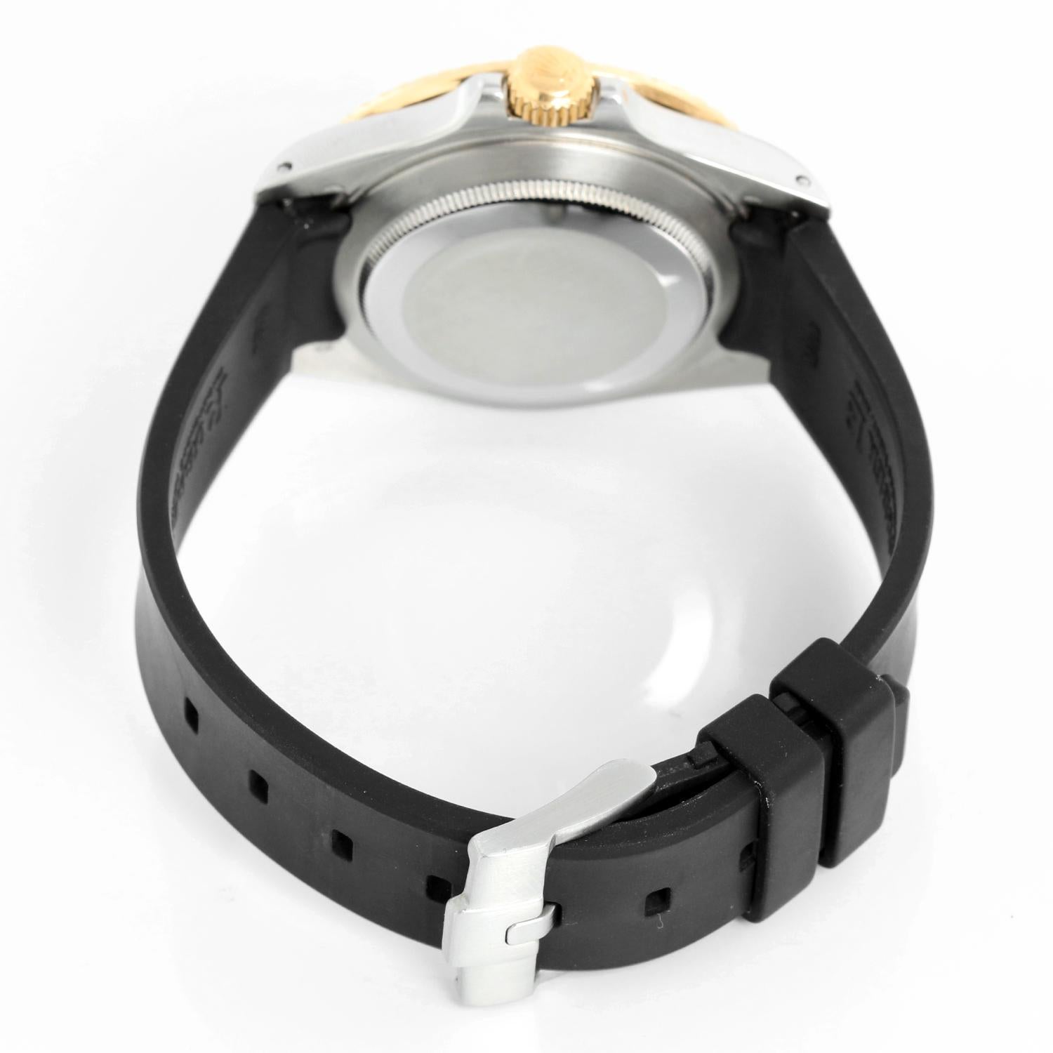 Rolex Submariner 2-Tone Steel & Gold Men's Watch Transitional Model 16803 1
