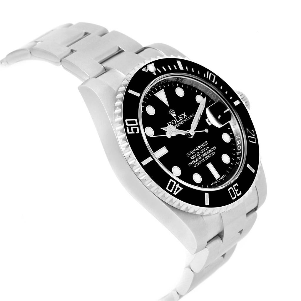 Rolex Submariner 40 Cerachrom Bezel Black Dial Watch 116610 Box 3