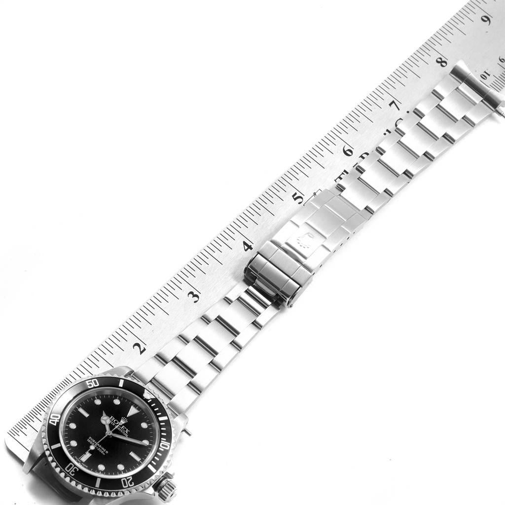 Rolex Submariner No-Date 2-Liner Men's Watch 14060 Box Papers For Sale 8