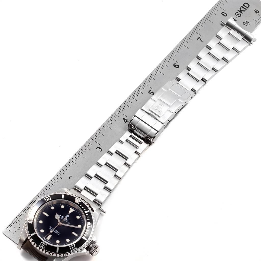 Rolex Submariner No-Date 2-Liner Men’s Watch 14060 Box Papers For Sale 7