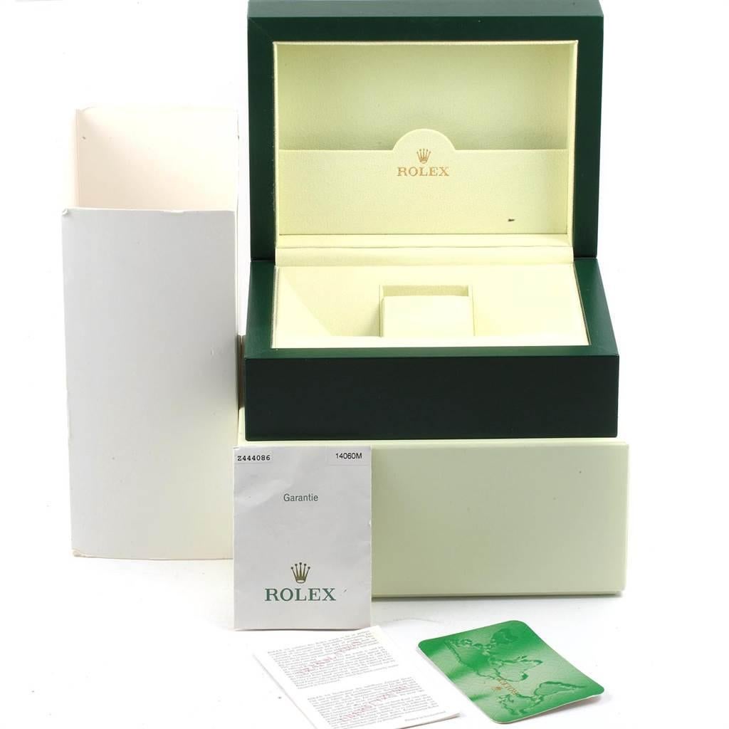 Rolex Submariner No-Date 2-Liner Men’s Watch 14060 Box Papers For Sale 9