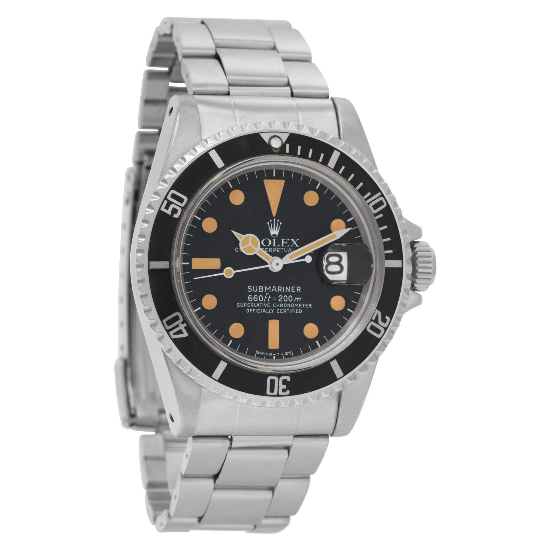 Rolex Submariner 40mm 1680 In Excellent Condition In Surfside, FL