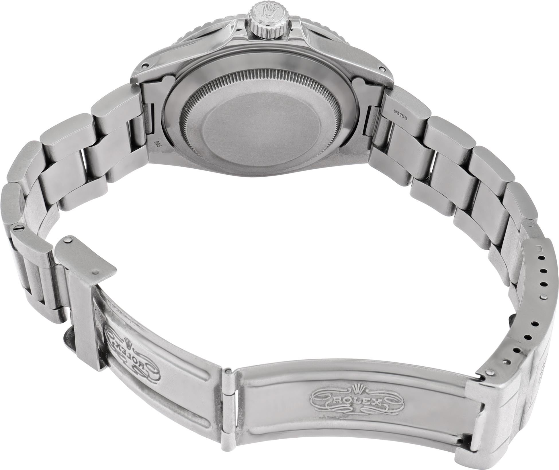 Men's Rolex Submariner 40mm 168000