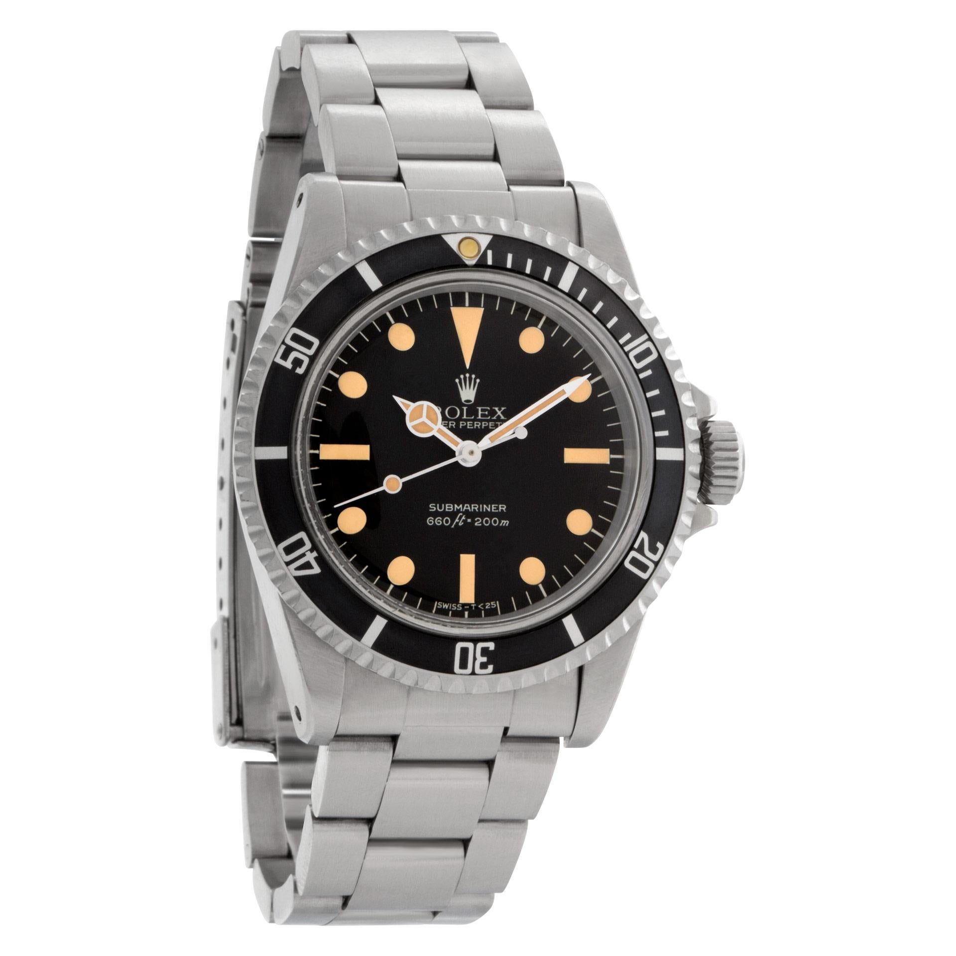 Rolex Submariner 40mm 5513 In Excellent Condition For Sale In Surfside, FL