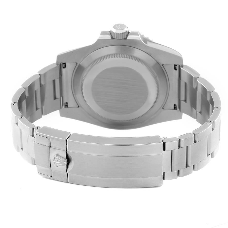 Rolex Submariner Black Dial Ceramic Bezel Steel Watch 114060 Box Card 2