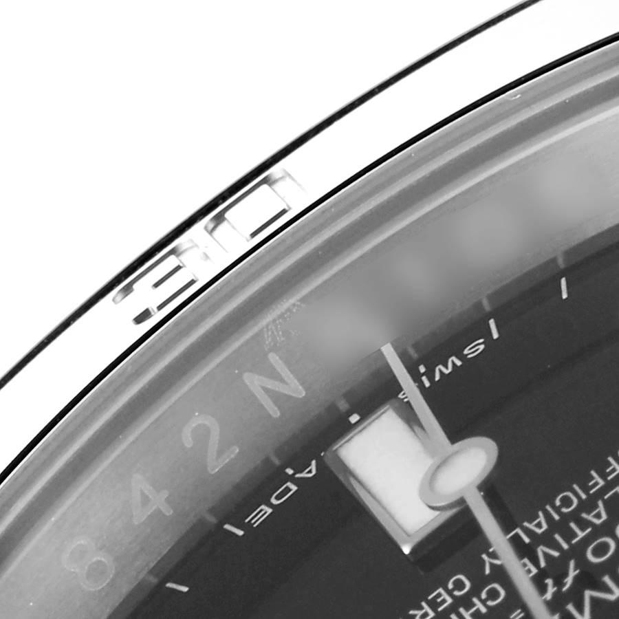 Rolex Submariner Black Dial Ceramic Bezel Steel Watch 114060 In Excellent Condition For Sale In Atlanta, GA