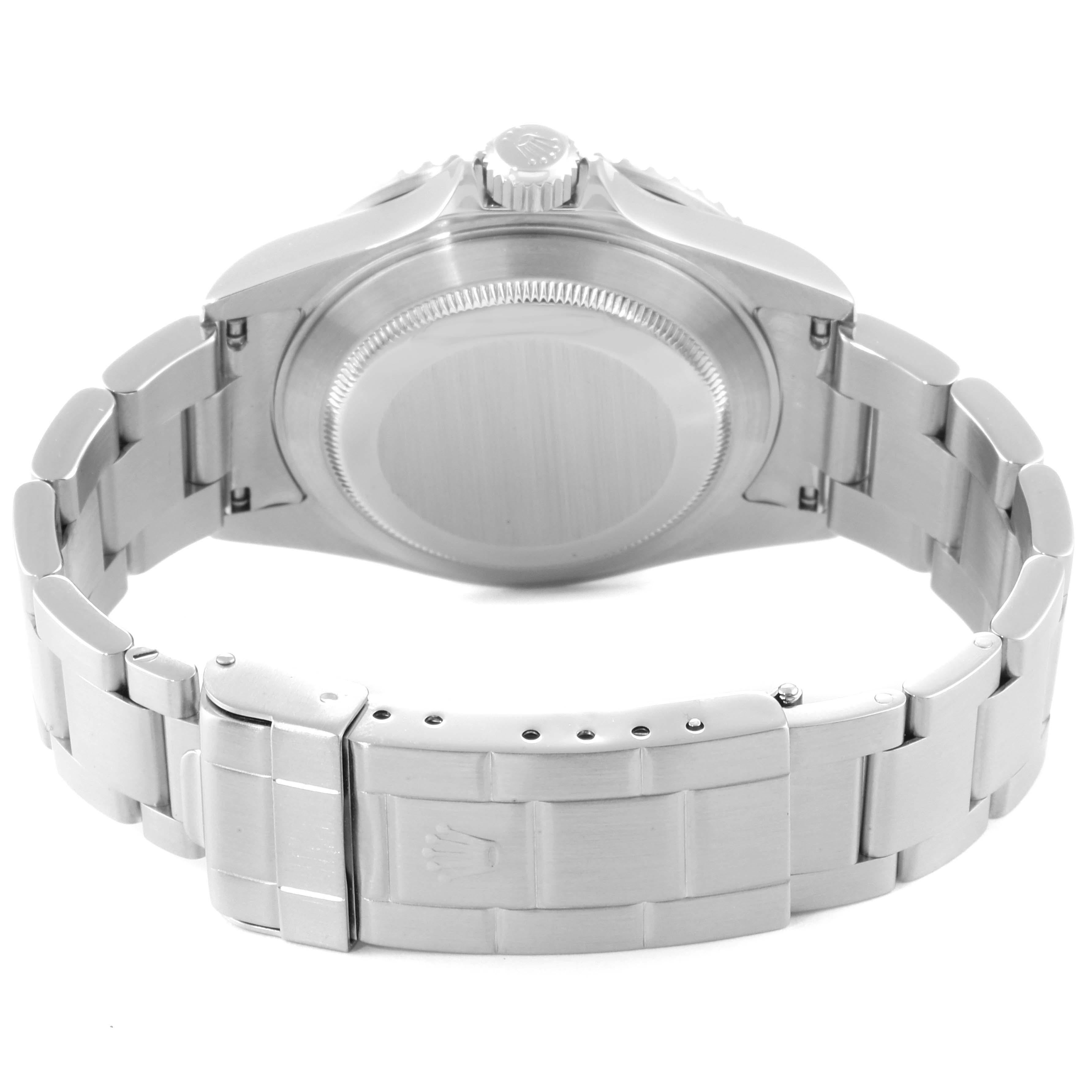 Rolex Submariner Black Dial Steel Men's Watch 16610 Box For Sale 6