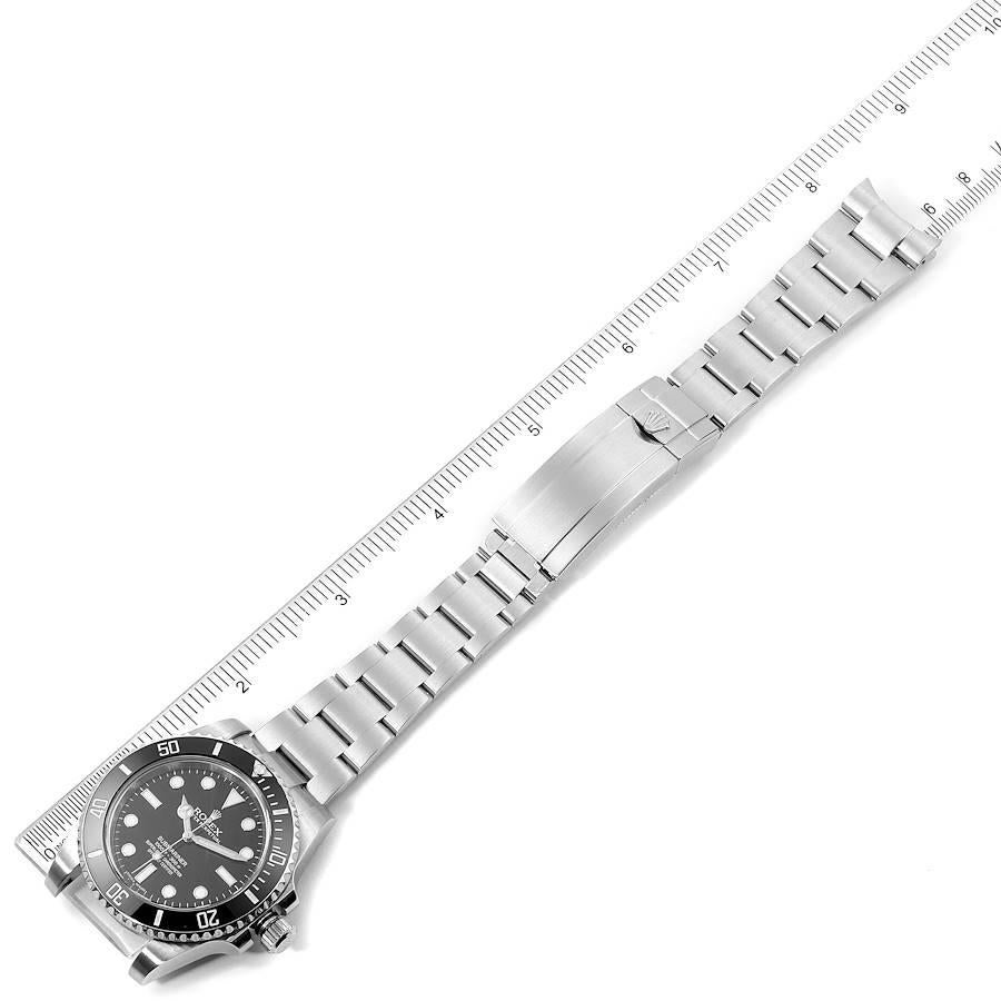 Rolex Submariner Ceramic Bezel Steel Watch 114060 Box Card For Sale 6