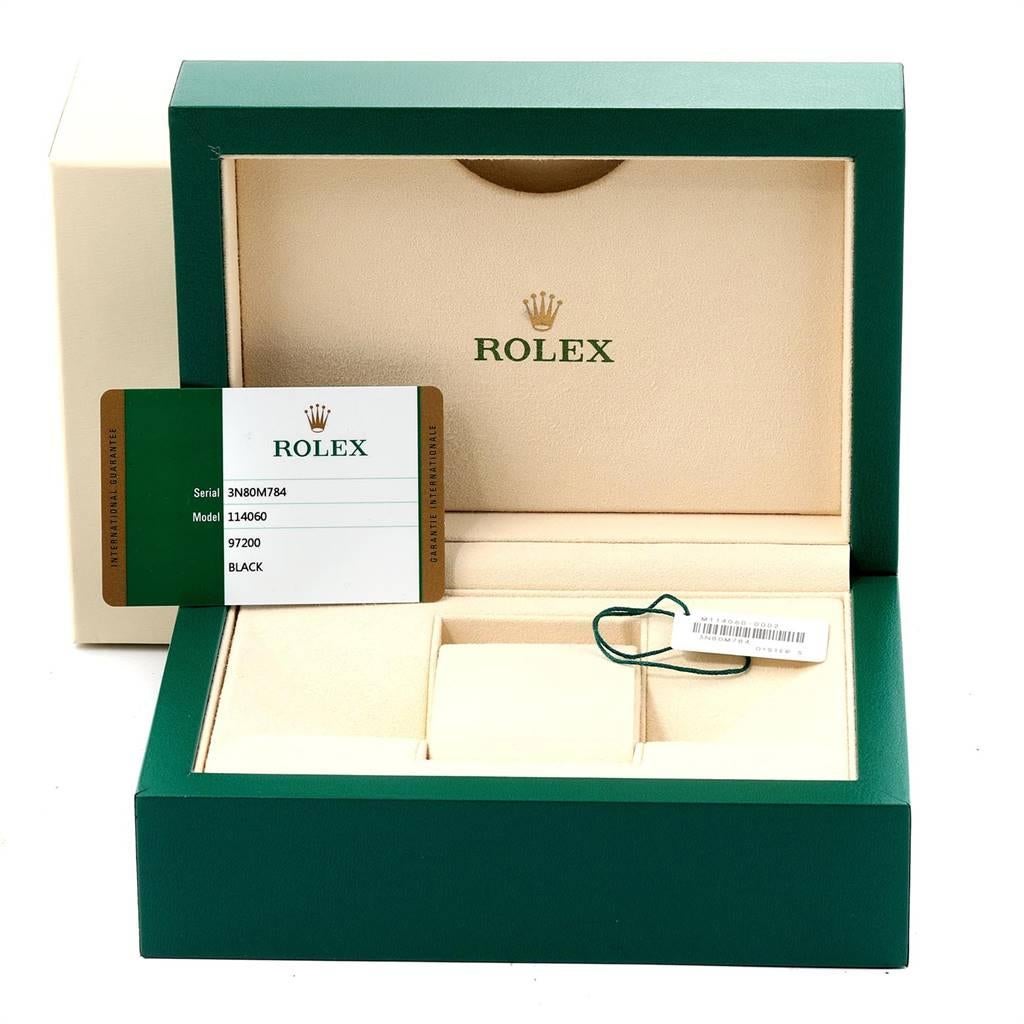 Rolex Submariner Ceramic Bezel Steel Watch 114060 Box Card For Sale 8