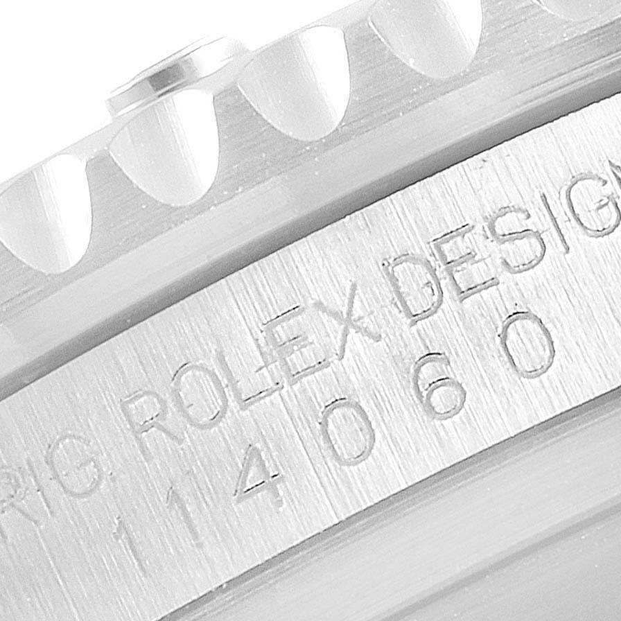 Rolex Submariner Ceramic Bezel Steel Watch 114060 Box Card 3