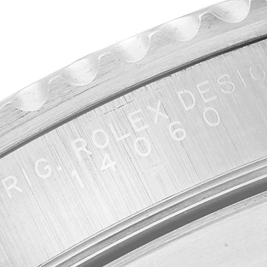 Rolex Submariner No Date 2 Liner Steel Mens Watch 14060 Box Papers In Excellent Condition In Atlanta, GA