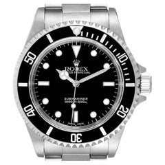 Rolex Submariner Non-Date 2 Liner Steel Mens Watch 14060 Box Papers