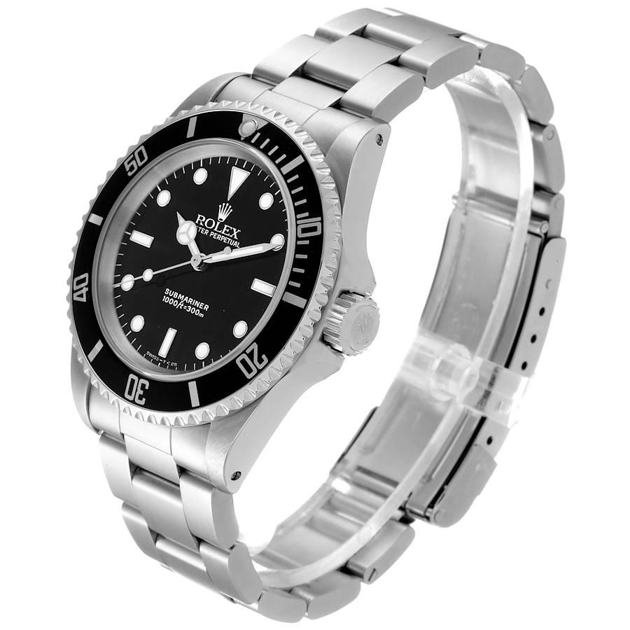 Men's Rolex Submariner Non-Date 2 Liner Steel Steel Mens Watch 14060
