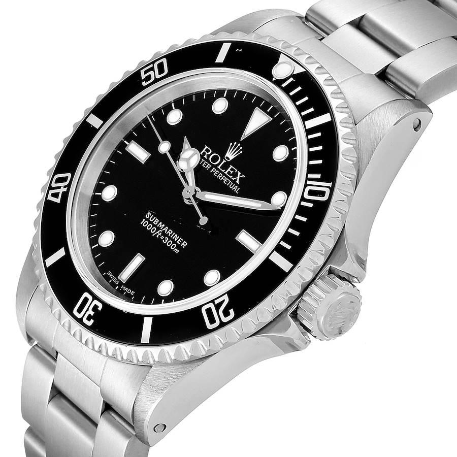 Rolex Submariner Non-Date 2 Liner Steel Steel Men's Watch 14060 For Sale 2