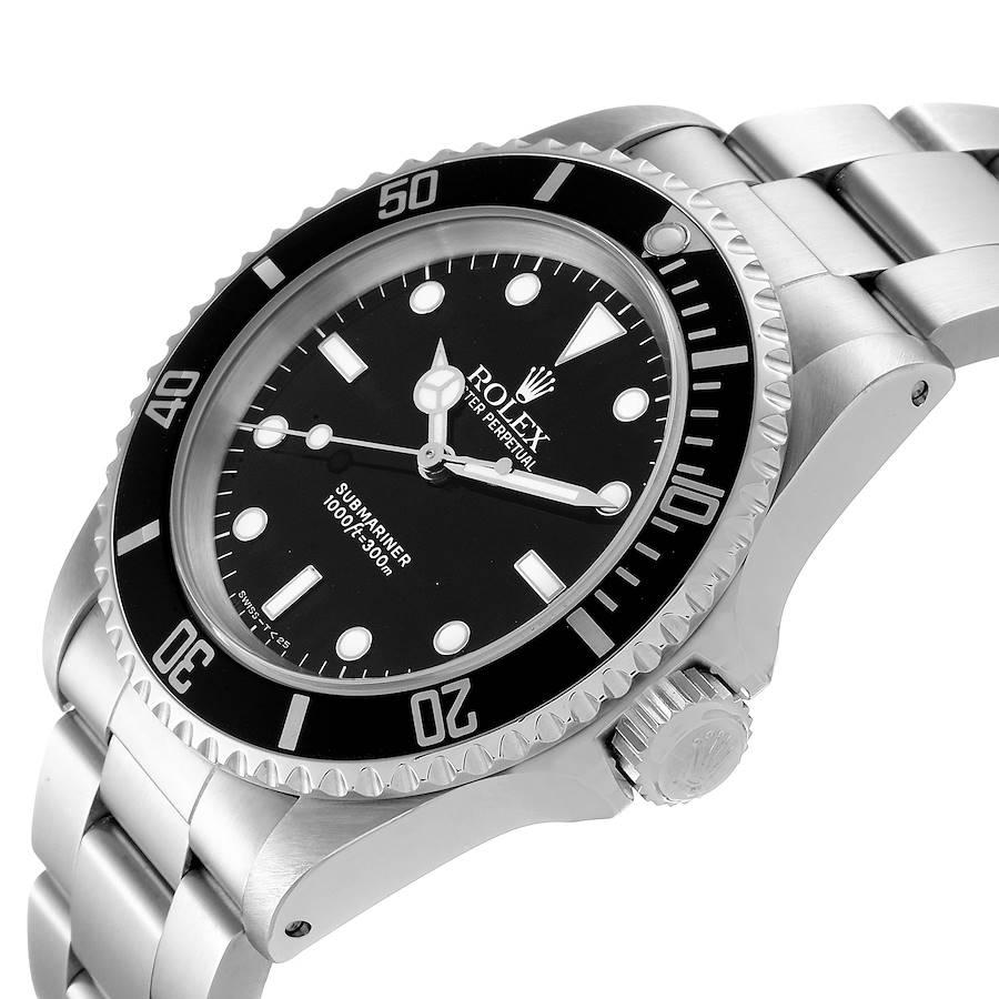 Rolex Submariner Non-Date 2 Liner Steel Steel Mens Watch 14060 1