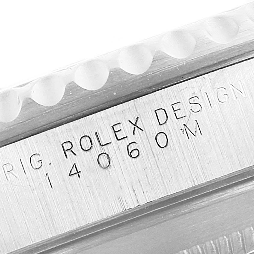 Rolex Submariner Non-Date 2 Liner Steel Steel Men's Watch 14060 For Sale 4