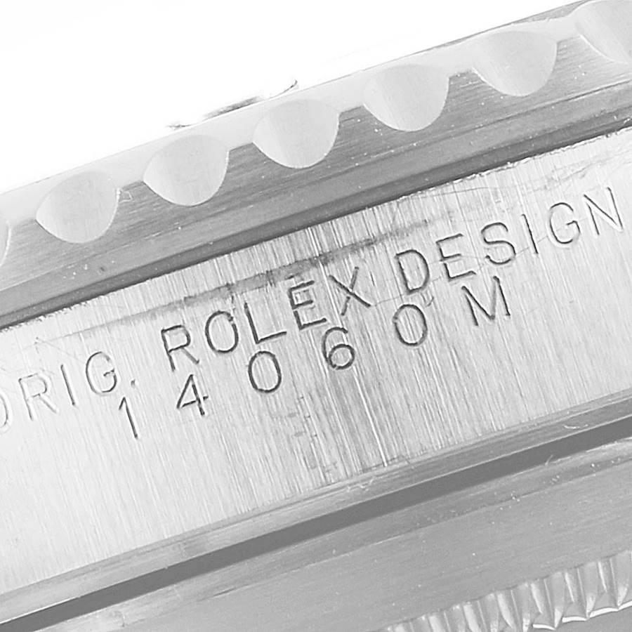 Rolex Submariner Non-Date 4 Liner Steel Mens Watch 14060 Box Card 1