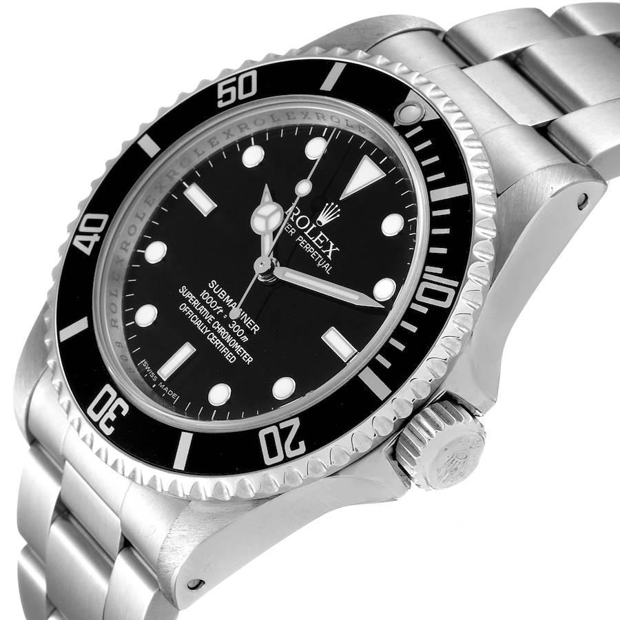 Rolex Submariner Non-Date 4 Liner Steel Mens Watch 14060 For Sale 1