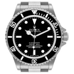 Rolex Submariner Non-Date 4 Liner Steel Mens Watch 14060